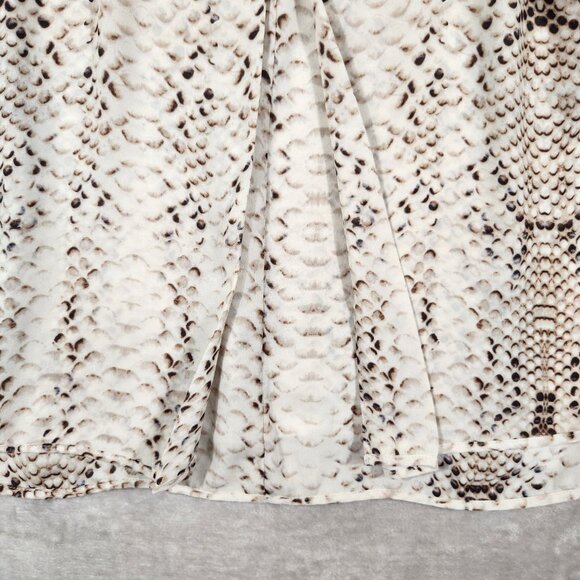 Violet + Claire Layered Snake skin top Women's Size M - Picture 4 of 8